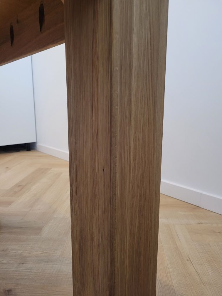 Stol drewniany rozkładany 100 cm szerokości