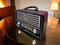 Radio RETRO Przenośne Kuchenne Głośnik Bluetooth MP3 USB TF PILOT