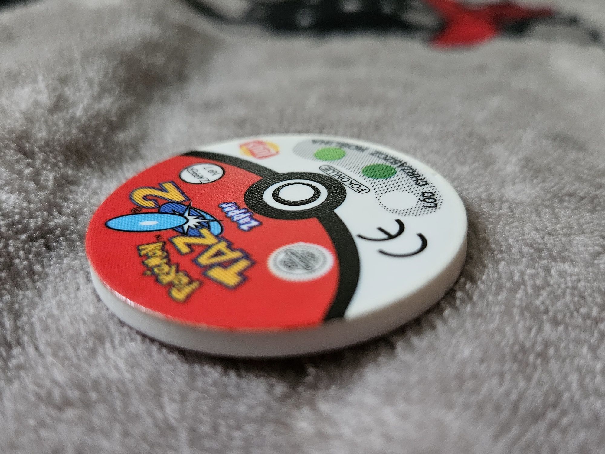 Zapper tazo pokemon lata 2000