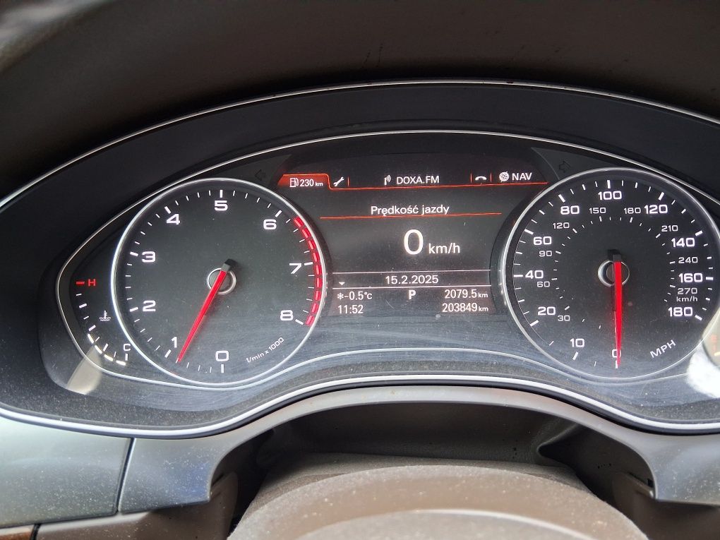 Audi A6  c7  2.0 tfsi łopatki przy kierownicy