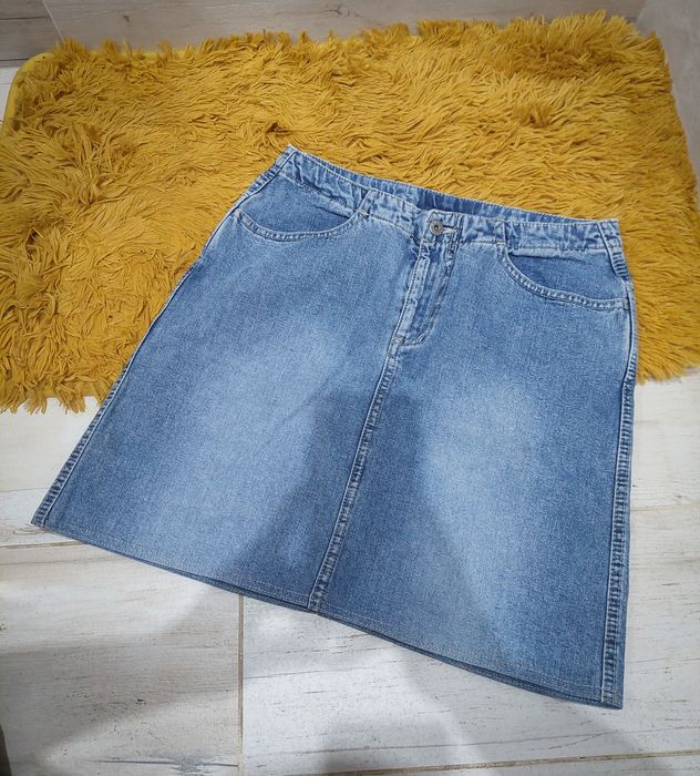 Spódnica spódniczka jeansowa damska 42 XL