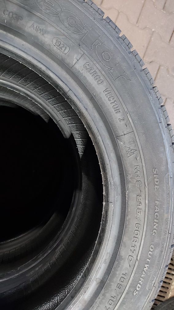 Nowe Opony  Całoroczne GOODYEAR Cargo Vector 2  2021