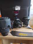 Фотонабір Nikon D700 + 3 об’єктива + спалах+синхронізатор  + сумка