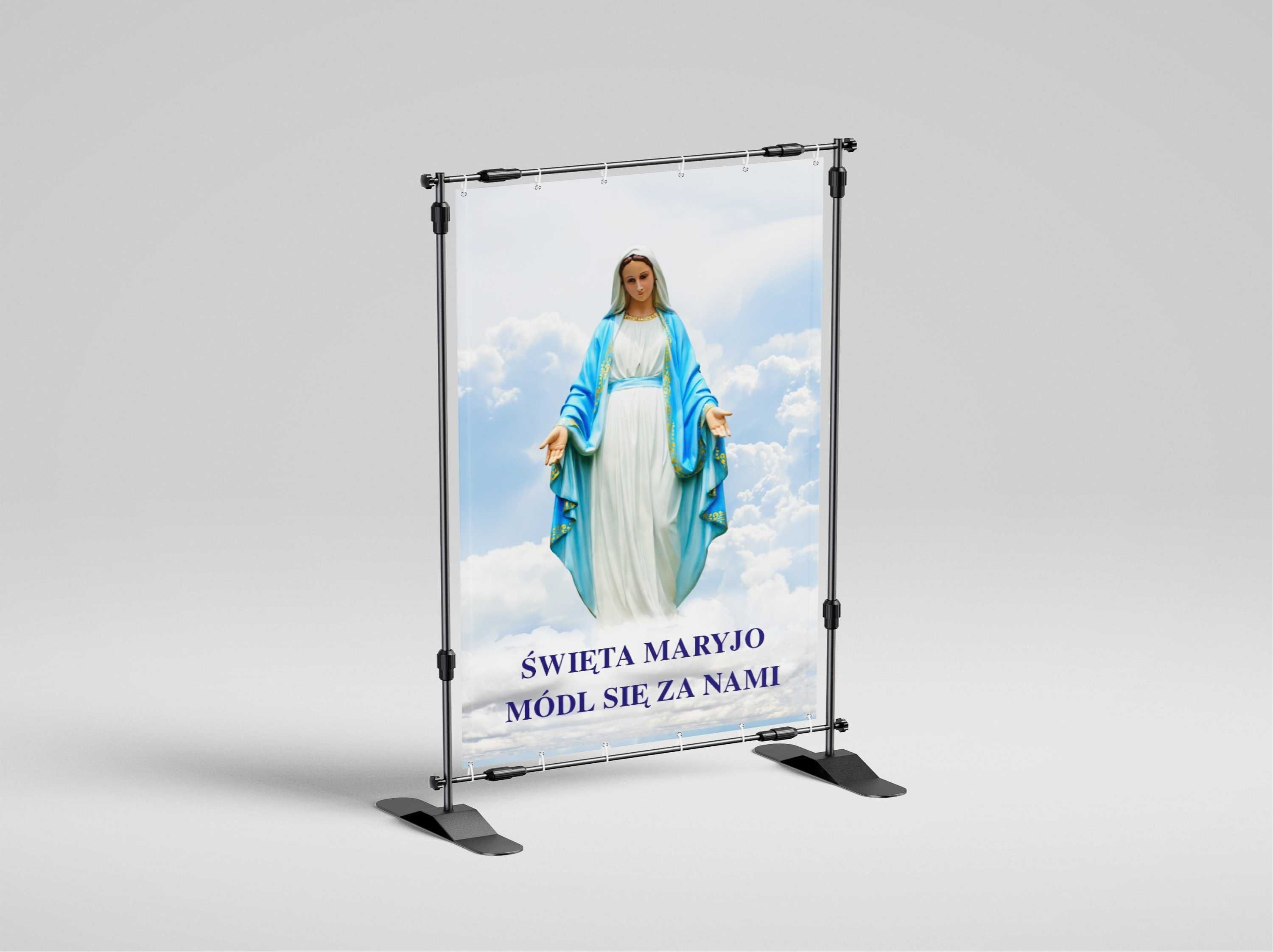 Wniebowstąpienie Najświętszej Maryi Panny - baner religijny 1.5x2m W1