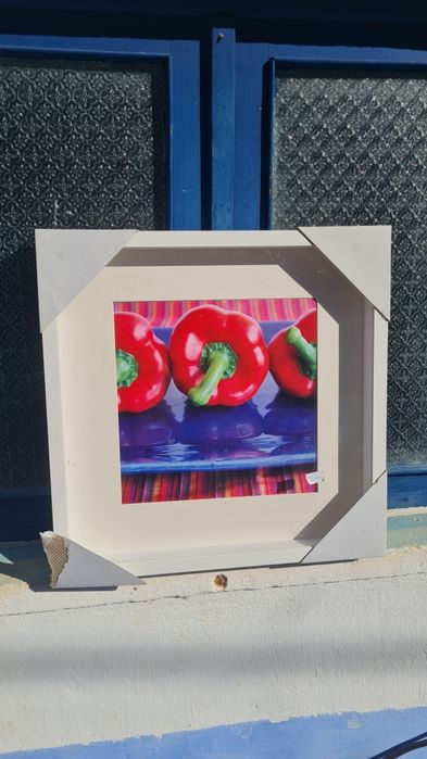 Quadro decorativo com moldura de alta qualidade.