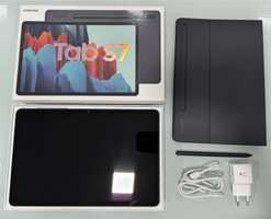 Tablet Samsung Tab  S7 com a capa original Samsung