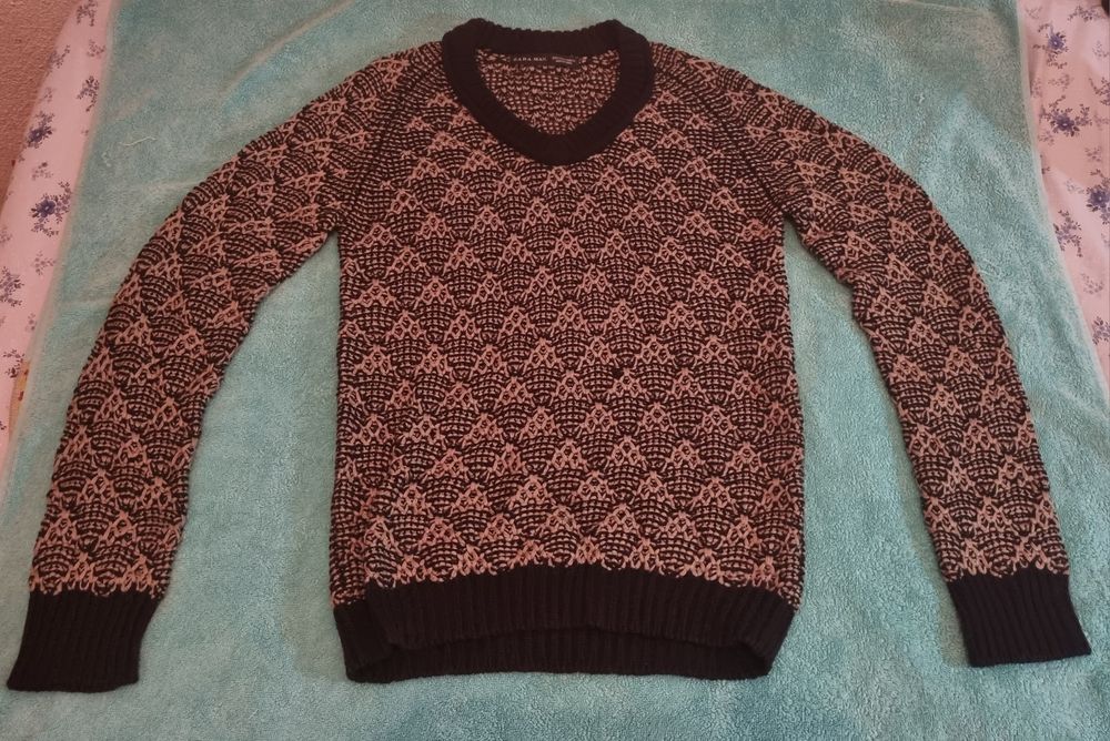 Polo Sweatshirts malha da Zara tamanho S