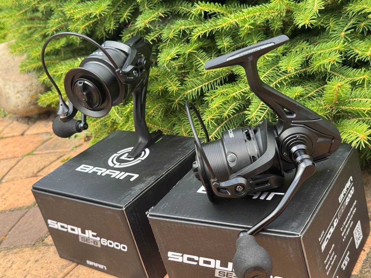 Фидерная Катушка Brain Scout SE‑B 4000-5000-6000S 8+1BB Black