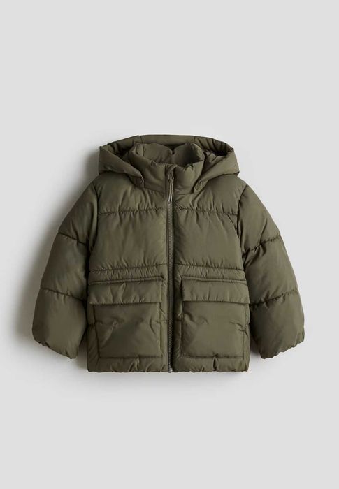 Куртка еврозима хакі h&m ріст від 110 до 140 см