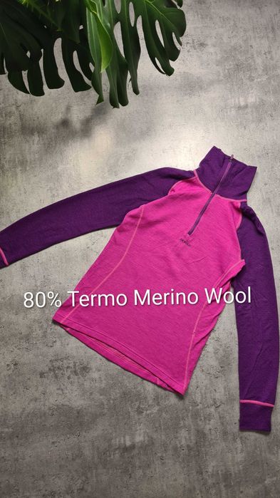 Bluzka koszulka longsleeve bielizna termiczna. Merino wełna.