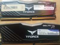 memórias T-Force Delta R 2x8 cl15