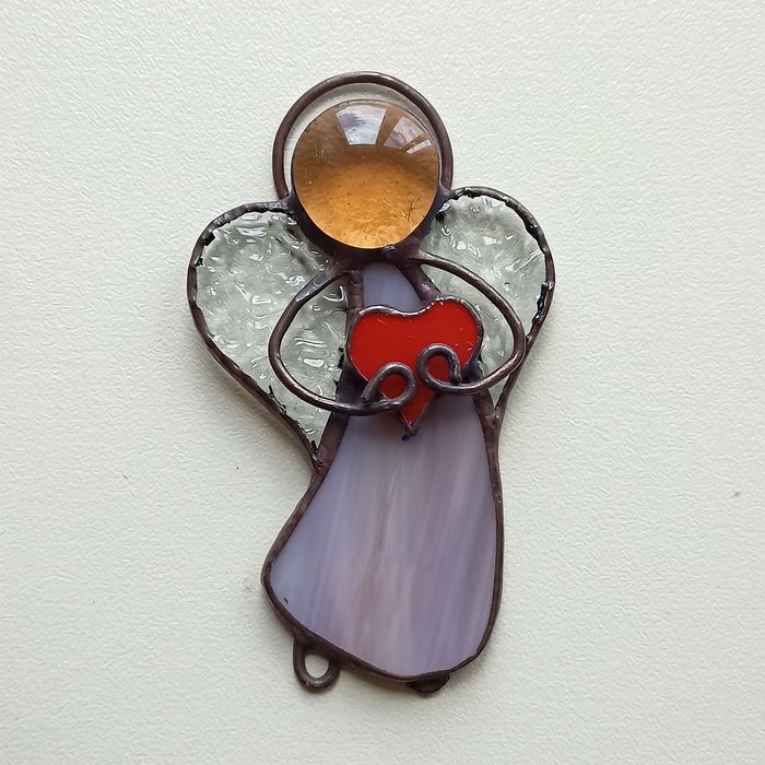 Ангелочек витраж