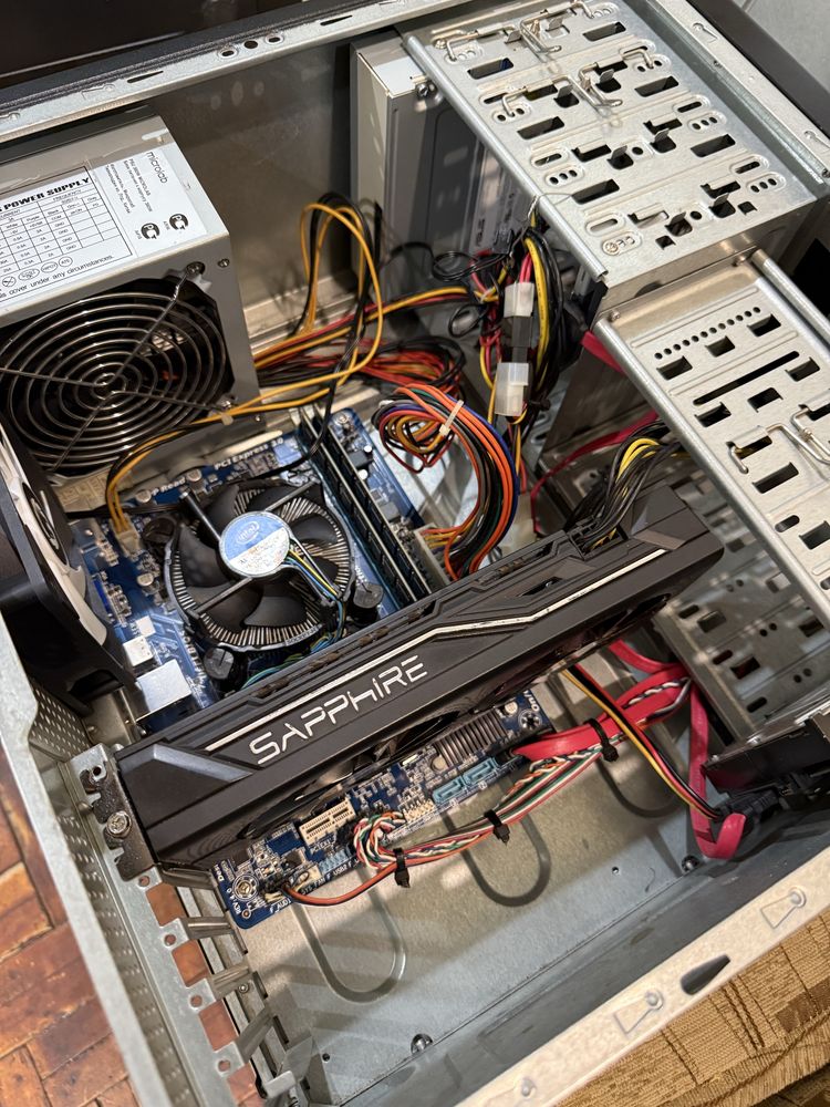 Компьютер системний блок Ігровий intel i7+16ддр+Ssd+AMD RX 580 Saphire