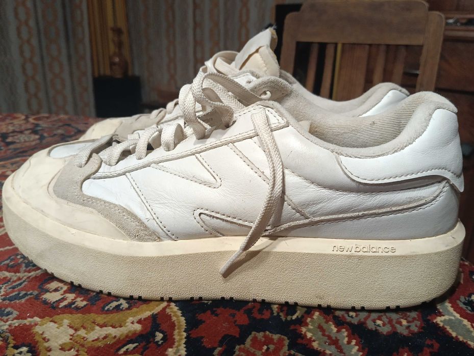 кроссовки полностью натуральная кожа NEW BALANCE 43р=27.8см КИТАЙ