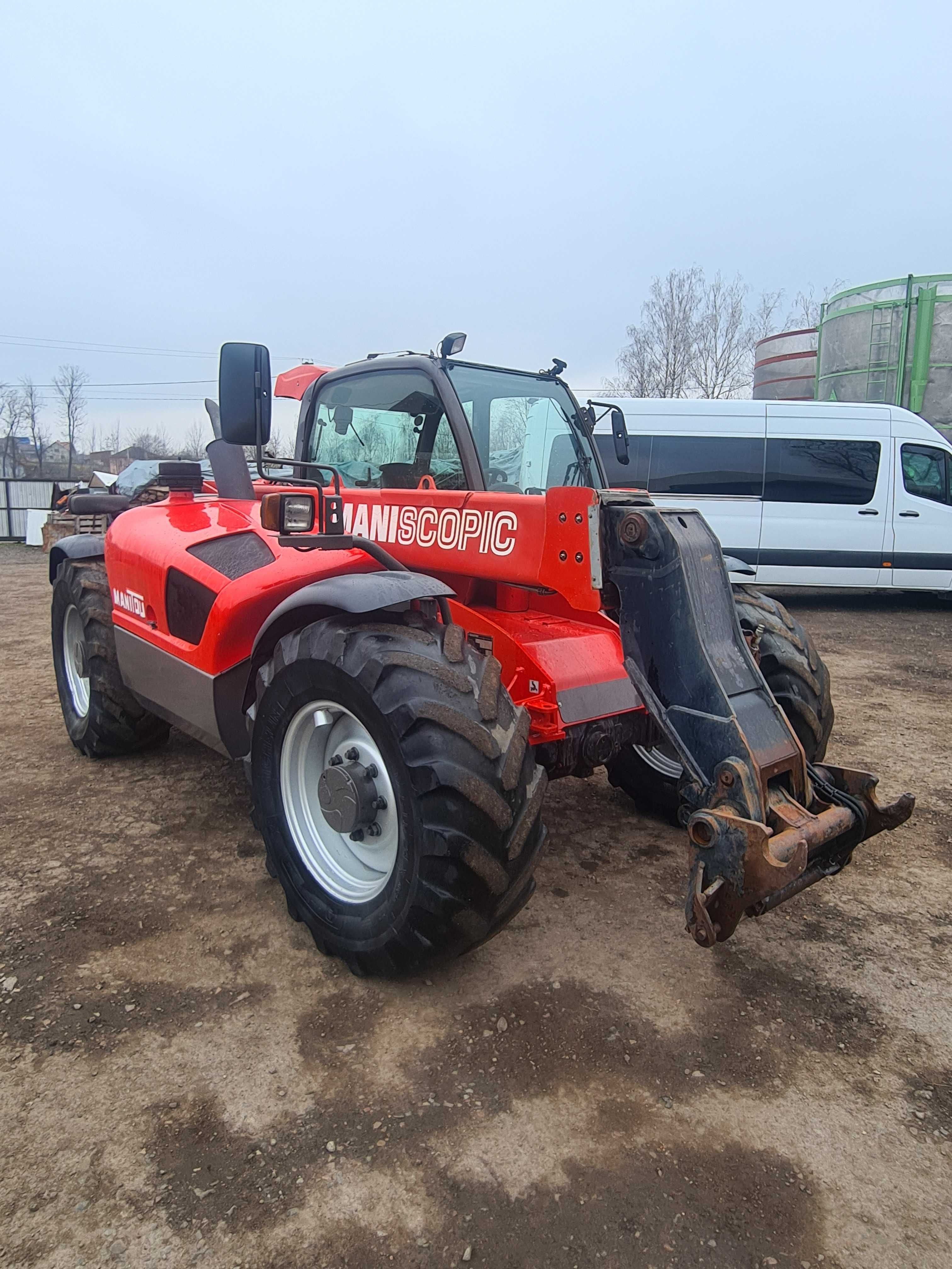 Телескопічний навантажувач Manitou MLT-X 741