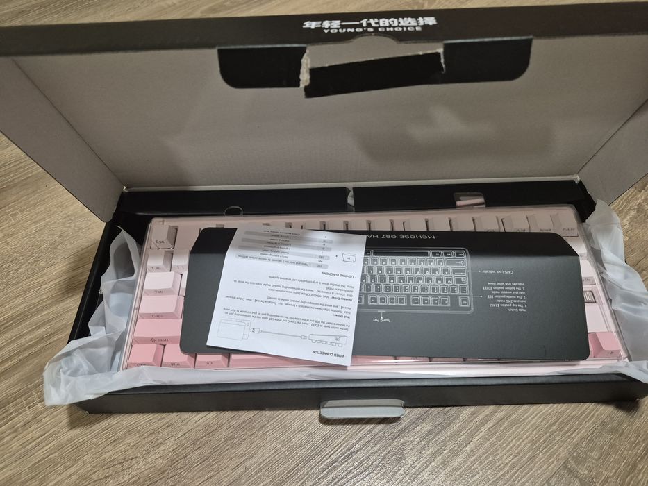 Механічна клавіатура Mchose G87 Wireless нова на гарантії