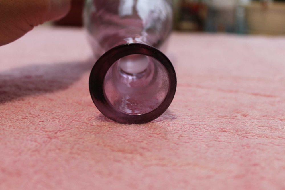 Графин цветное стекло СССР Объем 0,5 литра