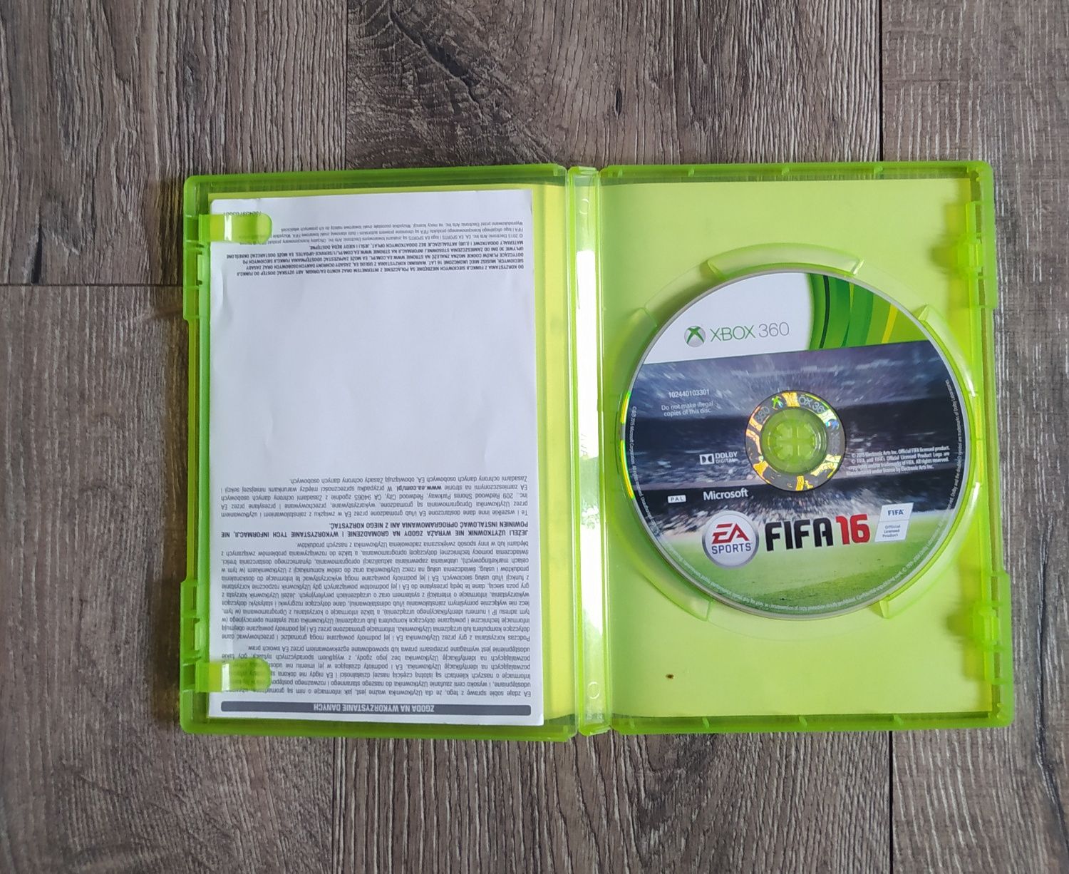 Gra Xbox 360 Fifa 16 PL Wysyłka w 24h