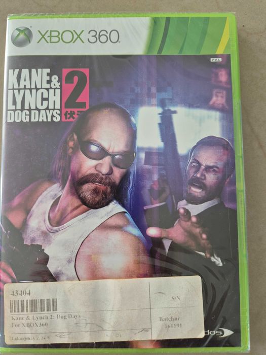 Kane and Lynch 2 dog days xbox360  gra factory sealed