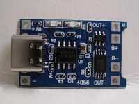 Контролер заряду TP4056 для акумуляторів 18650 з захи