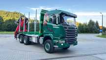 Scania G440 6x6 Euro 5 z Adblu do drewna