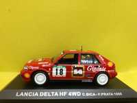 N74 Miniaturas 1/43 Lancia de Rally 6 Modelos diferentes