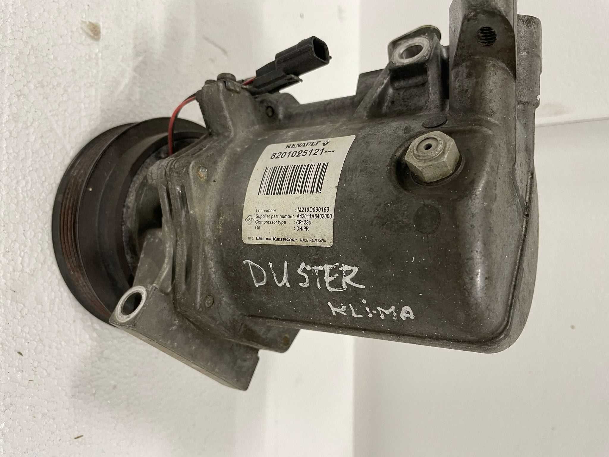 Kompresor sprężarka klimatyzacji DCI Dacia Duster Sandreo Renault Niss