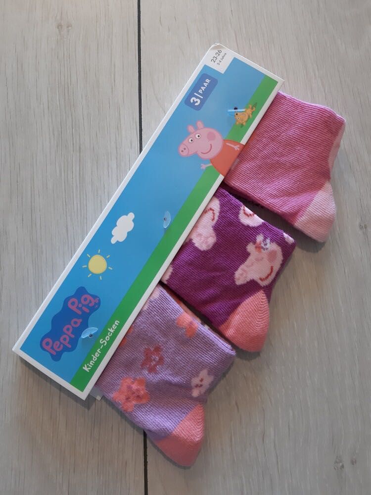 Набір носків Peppa Pig Німеччина, 3шт / 27-30р