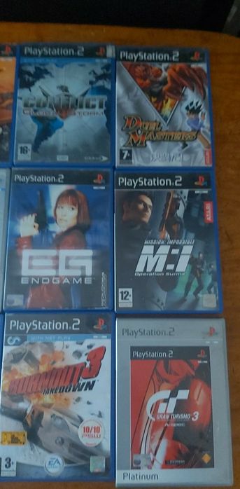 Ps2 vários jogos.