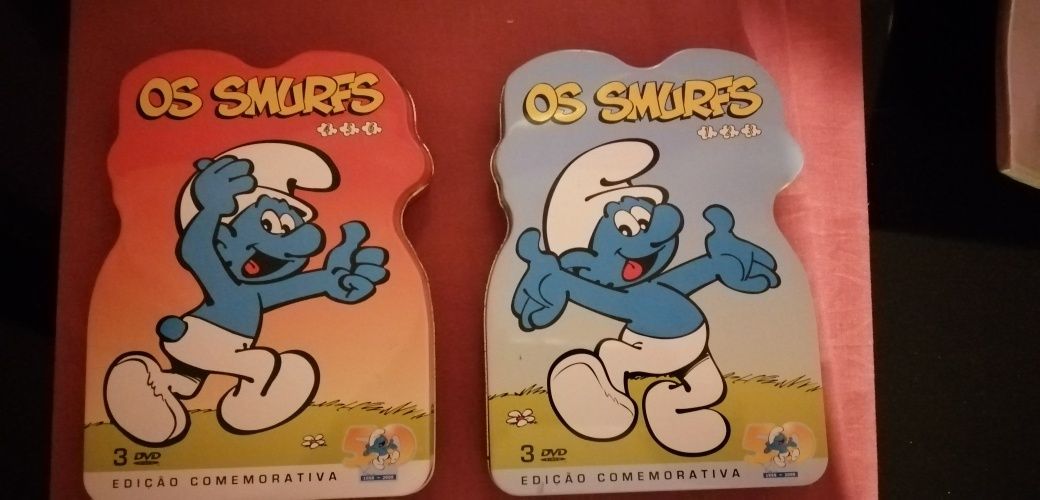 Os   smurfs em dvd