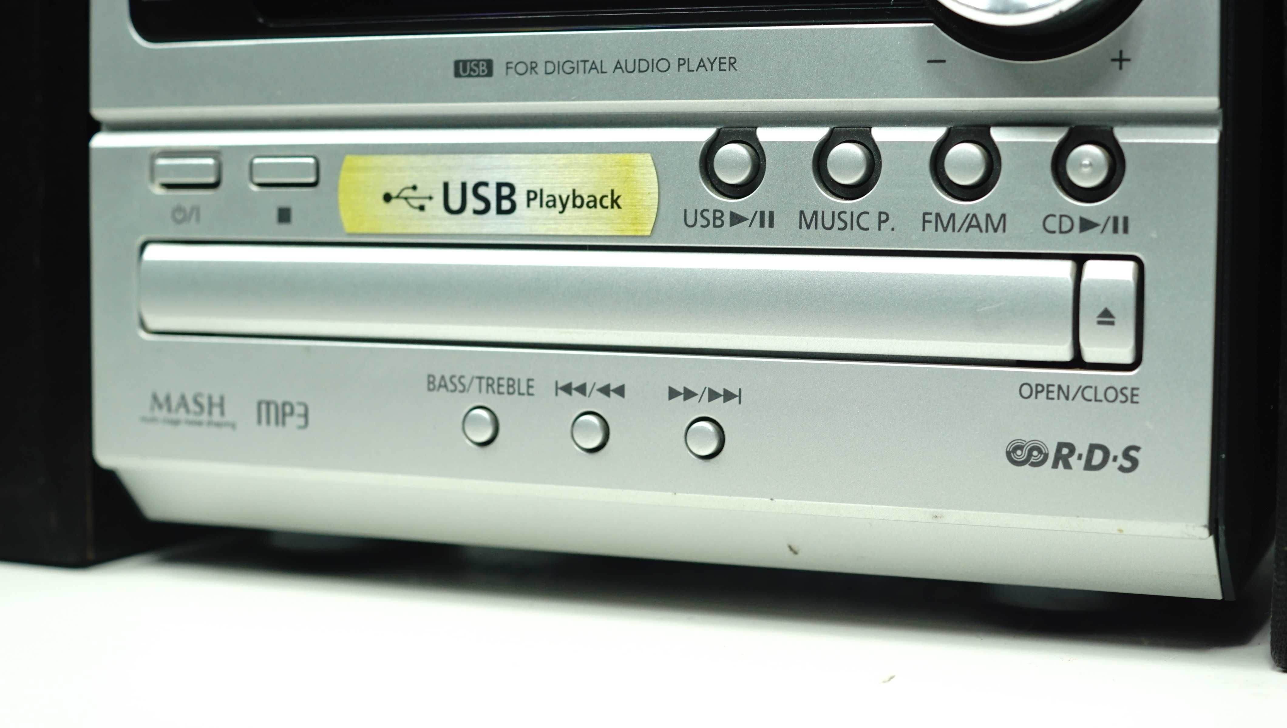 Mini wieża PANASONIC SA-PM02 USB MP3 Tuner z RDS