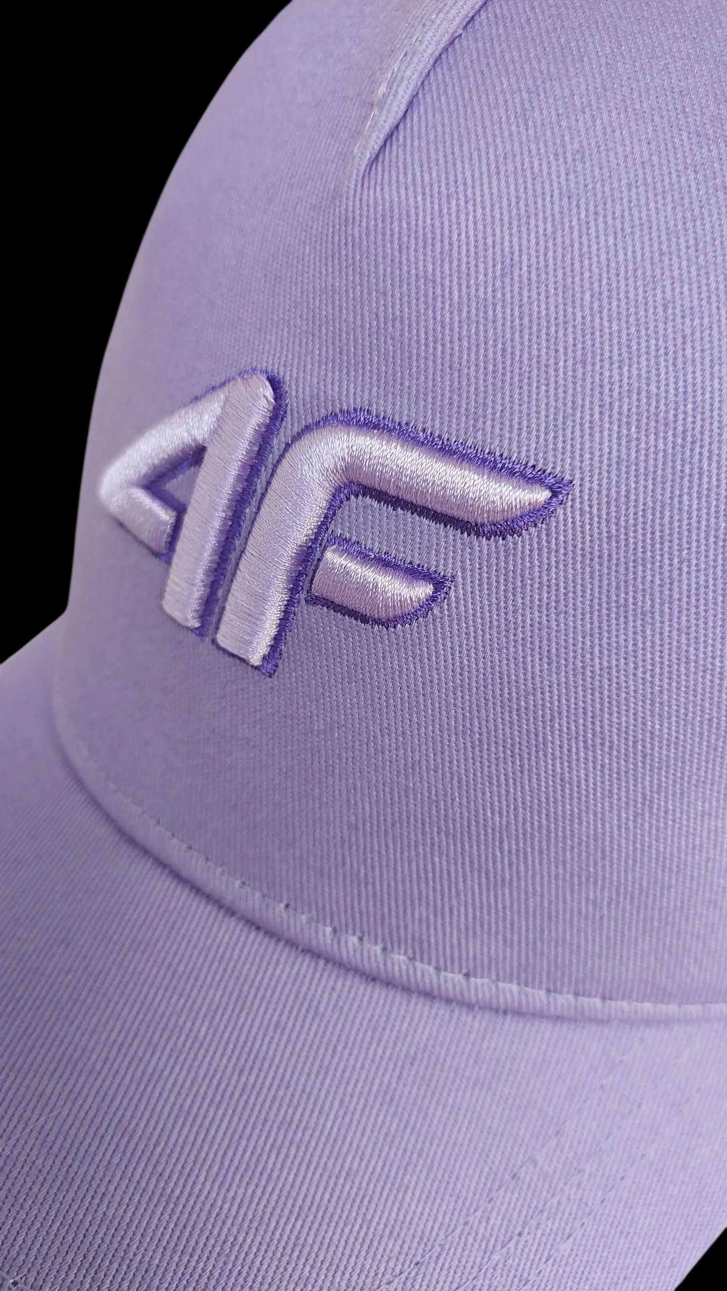 Fioletowa czapka 4F z wyszywanym logo , R. UNI