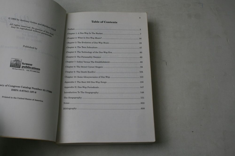 CFD - Livro: Doo-Wop - The Forgotten Third Of Rock`n Roll
