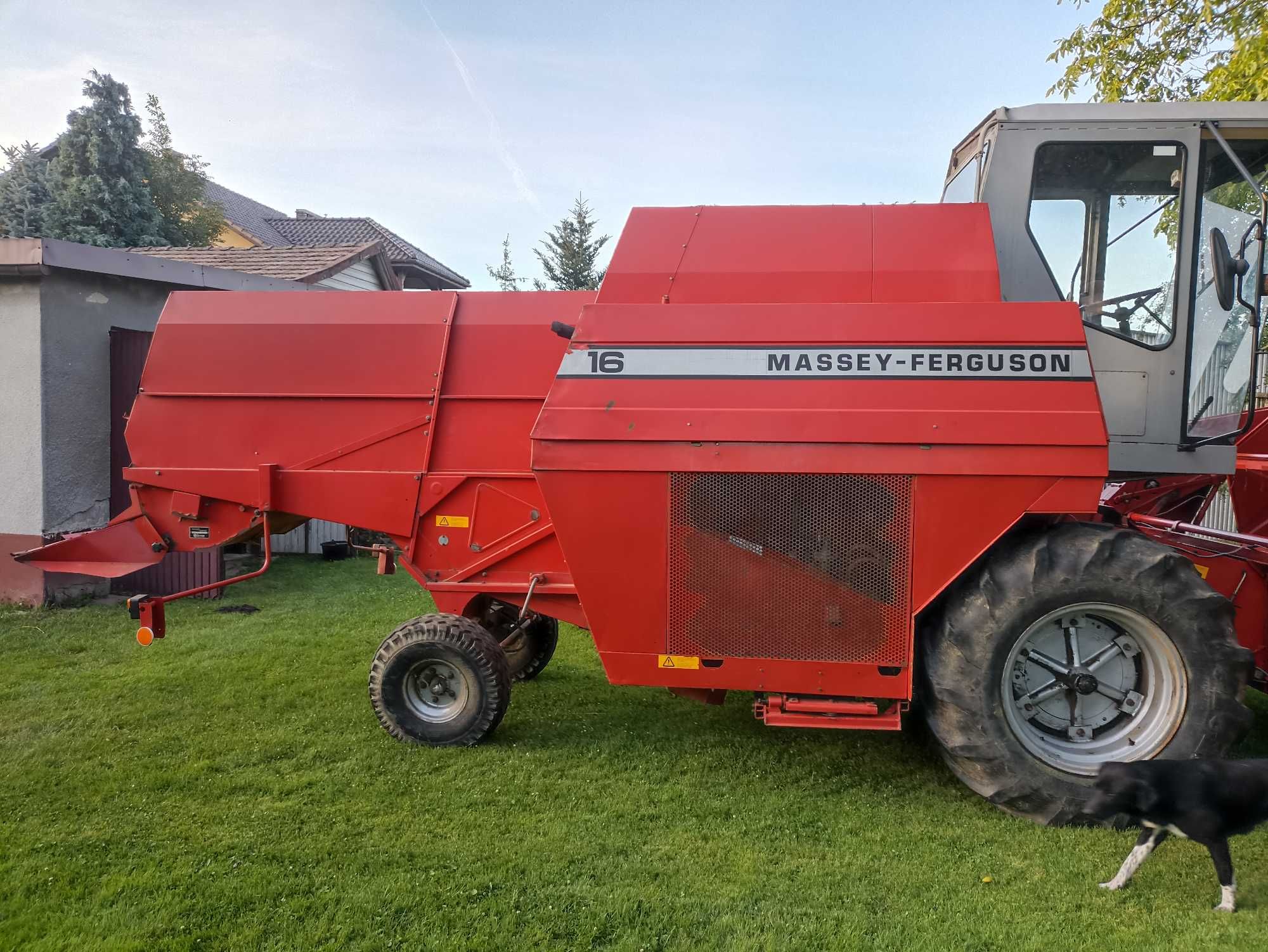 Massey Ferguson16, kombajn zbożowy, Sampo, Bizon, Claas