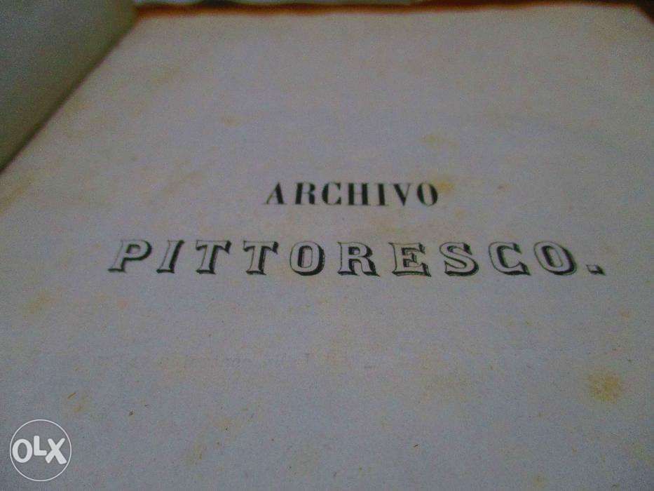 Archivo Pittoresco - Semanário Illustrado (Edição de 1857) como novo