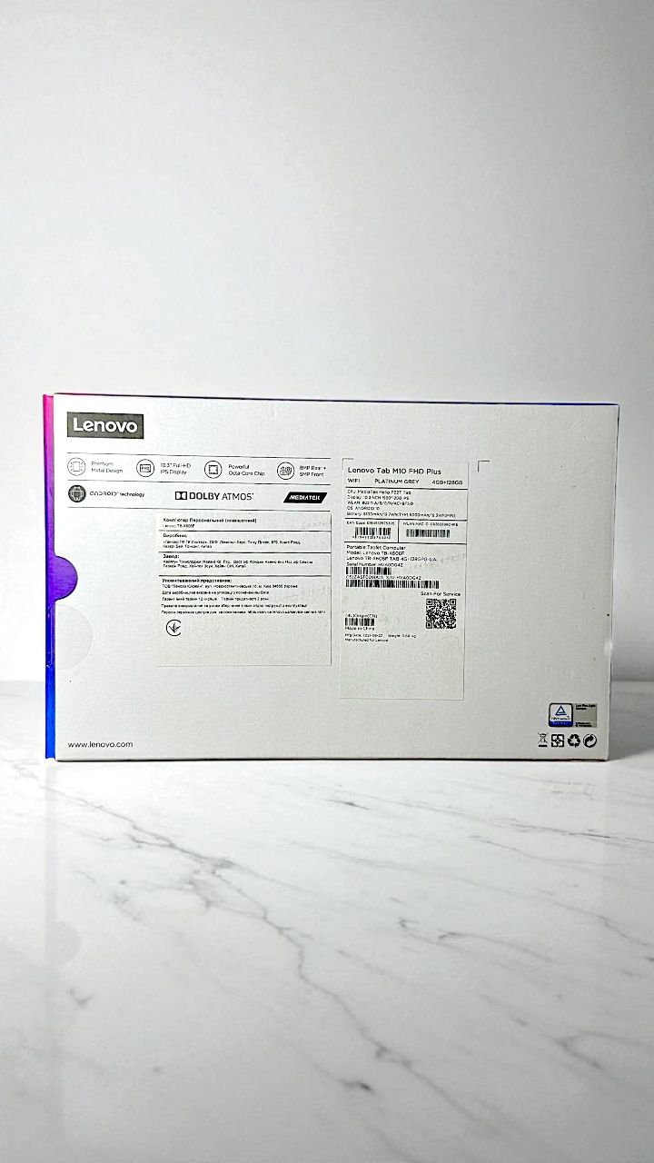 Планшет Lenovo Tab M10 Plus FHD 4/128 (+чехол та захисна плівка)
