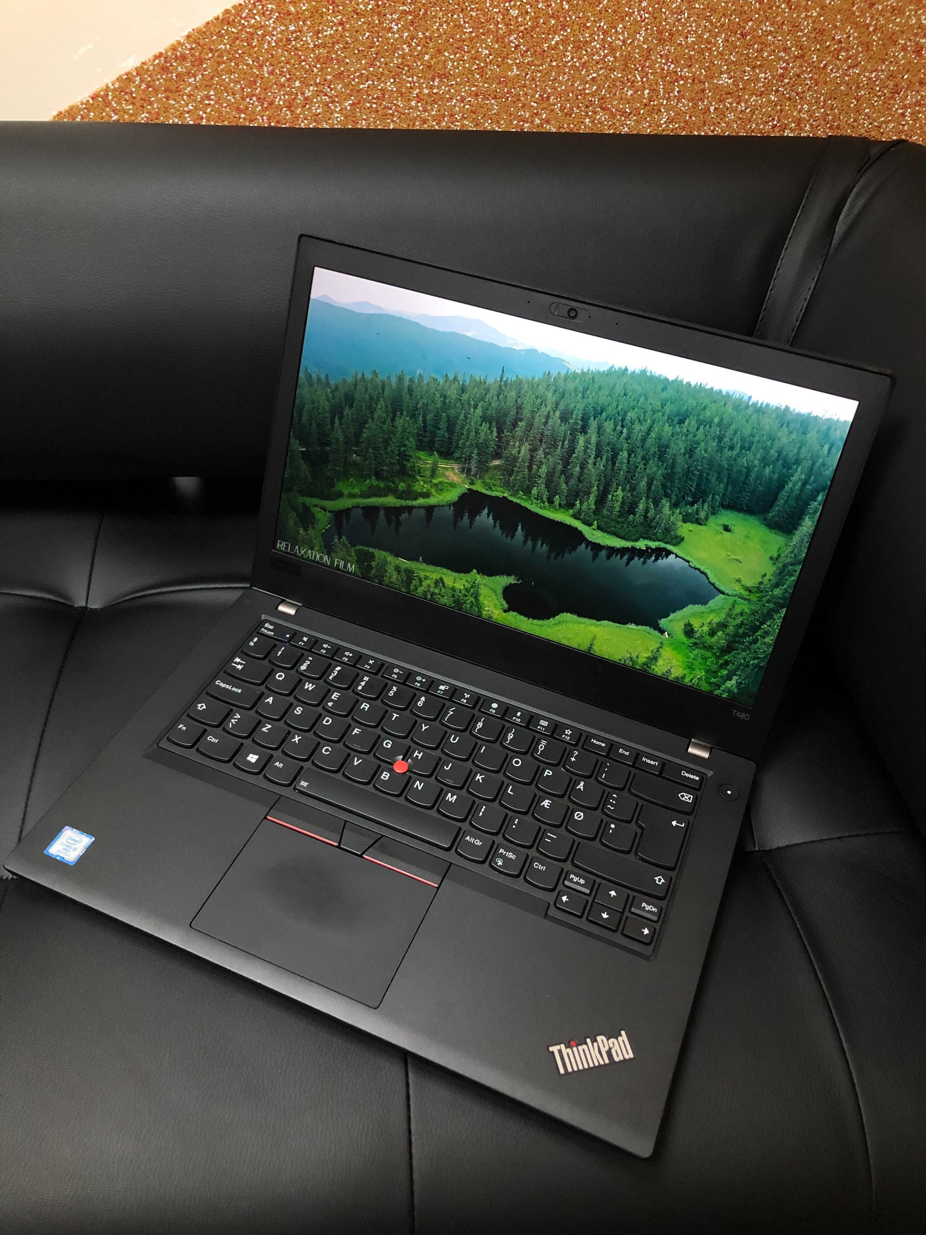 Ноутбук Lenovo ThinkPad T480/14"FHD/I5-8350U/8GB/256GB/Гарантія