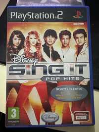 Jogo Disney Sing It Pop Hits PS2