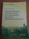 Obszar recepcji turystycznej w warunkach rozwoju zrównoważonego