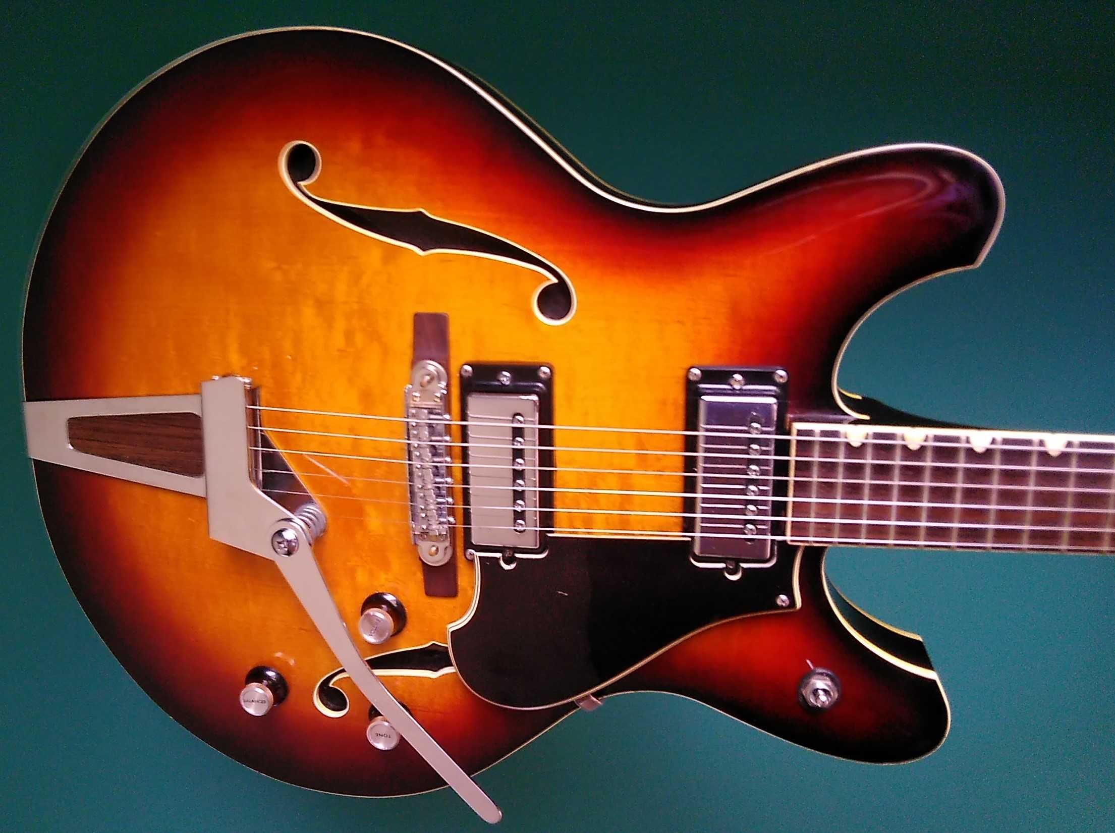 Yamaha SA 30T, 1968r made in japan (jak Gibson 335)