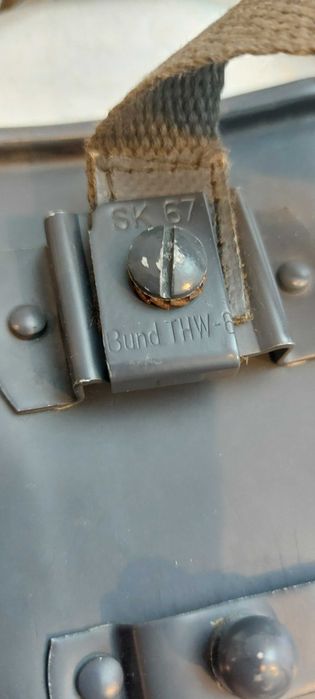 Menażka wojskowa , niemiecka , bidon SK67