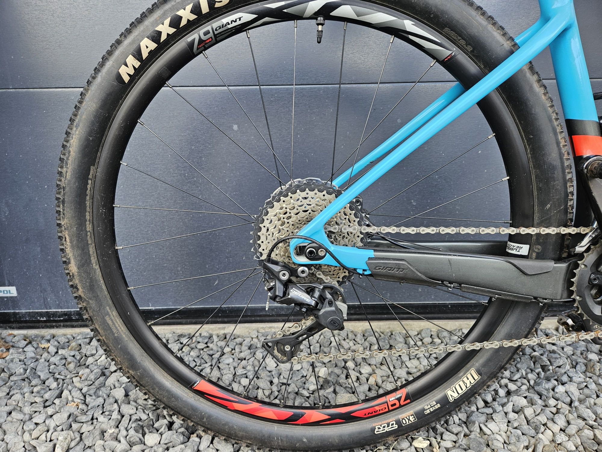 Rower górski.  MTB.  Giant.  Karbon.  rozm 18". 2x10