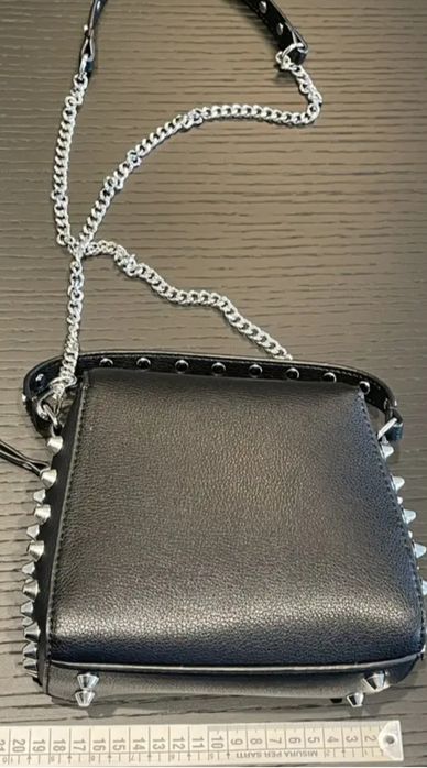 Крос боді Zara, клатч Зара, сумка з шипами