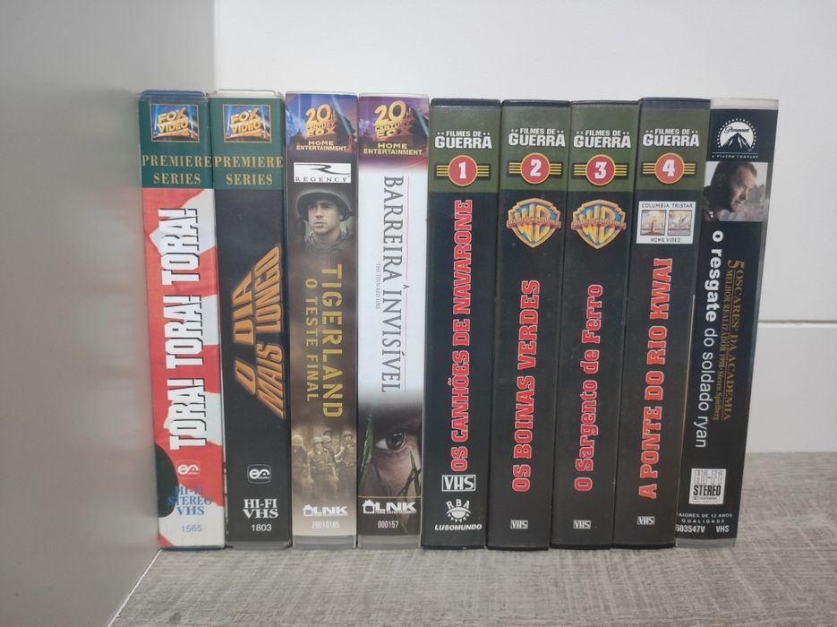 Cassetes VHS (Woody Allen, Stanley Kubrik, Steve McQueen, etc)