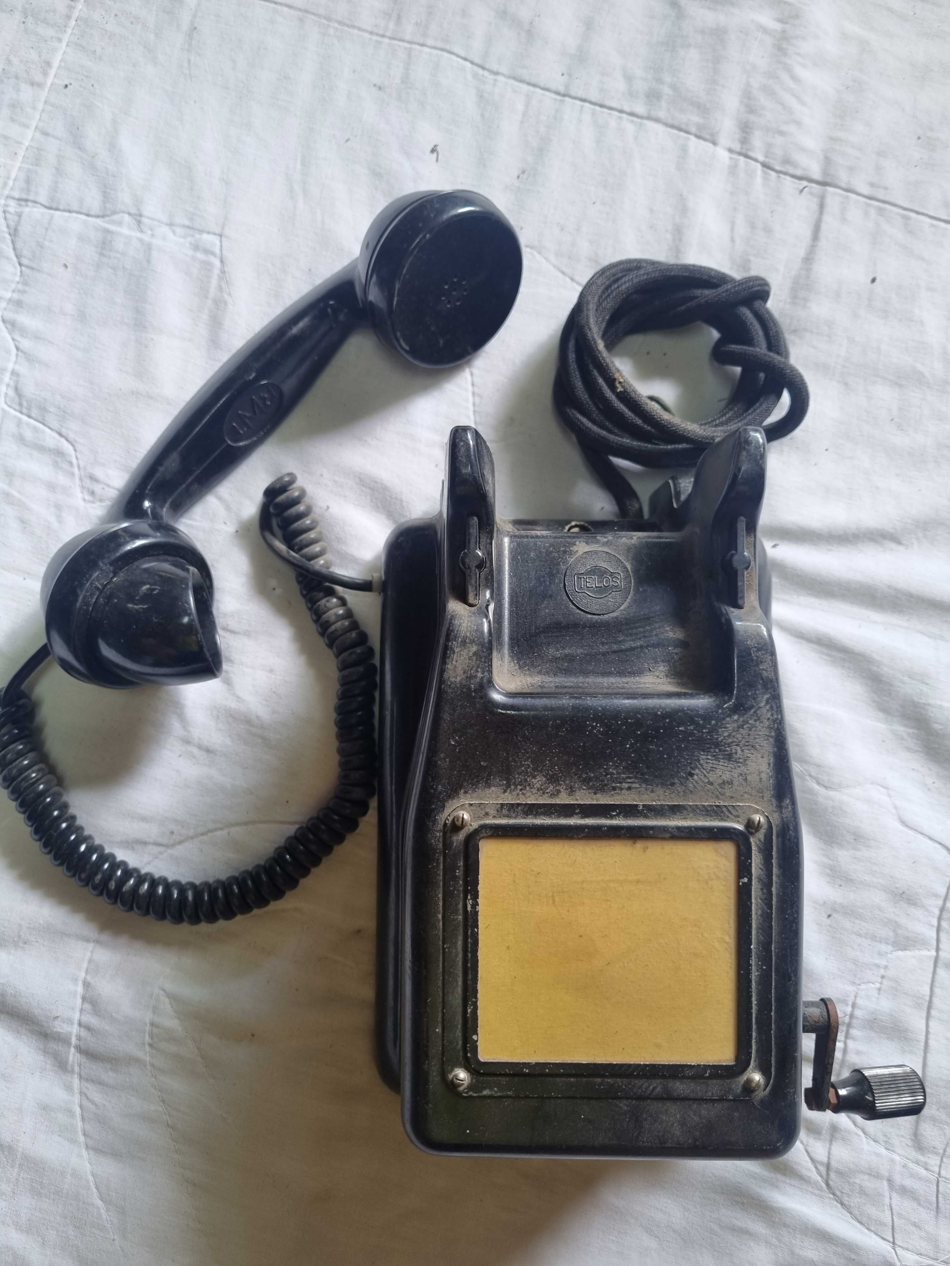 Stare zabytkowe telefony