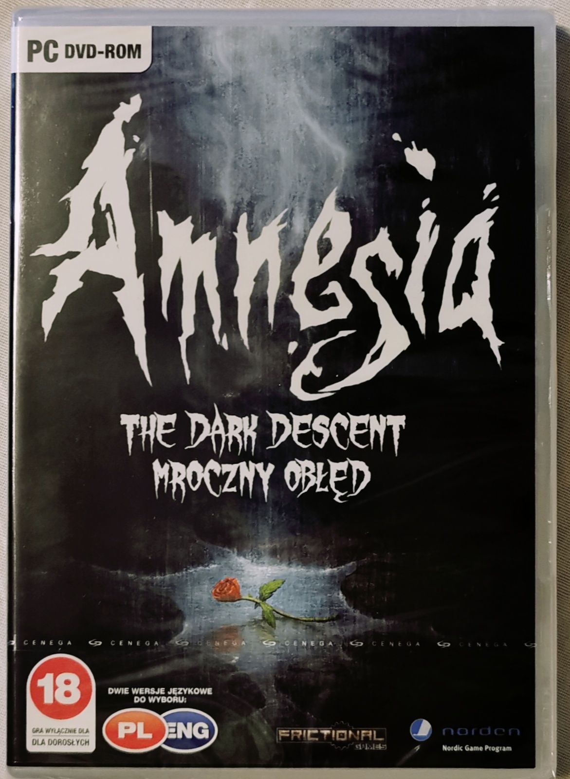 Amnesia Mroczny Obłęd PL The Dark Descent gra komputerowa folia NOWA !