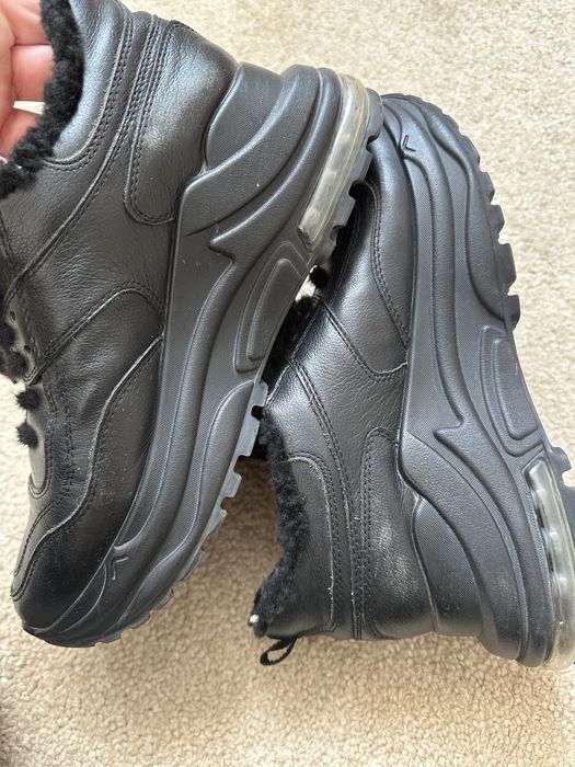 Шкіряні зимові кросівки