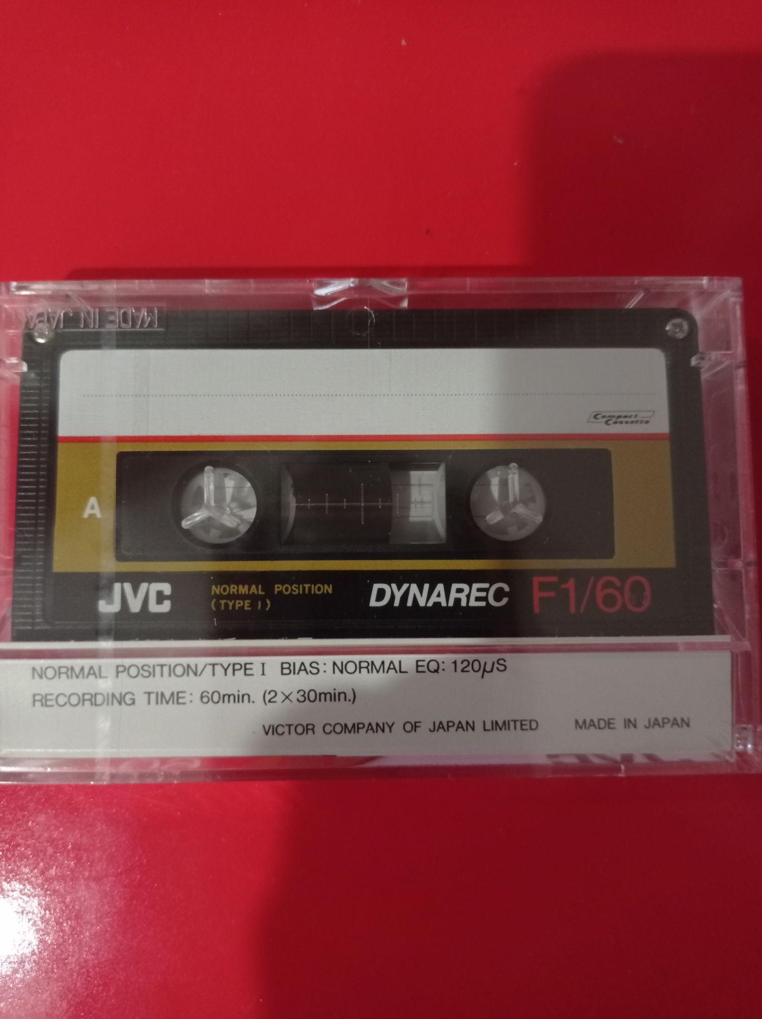 Аудио кассеты JVC Dynarec F-1/60,Sanyo c-60ln.