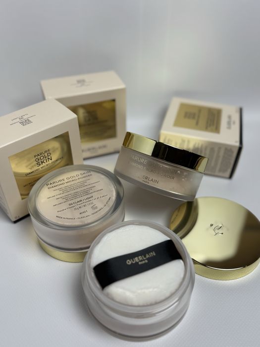 Пудра для обличчя Guerlain 02 Parure Gold Skin Diamond Micro-Powder