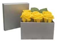 Caixa de flores de sabão